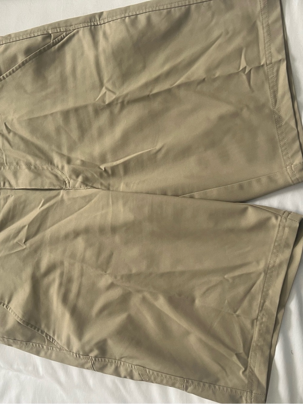 Fila Men’s Flat Front Shorts Beige/Tan
